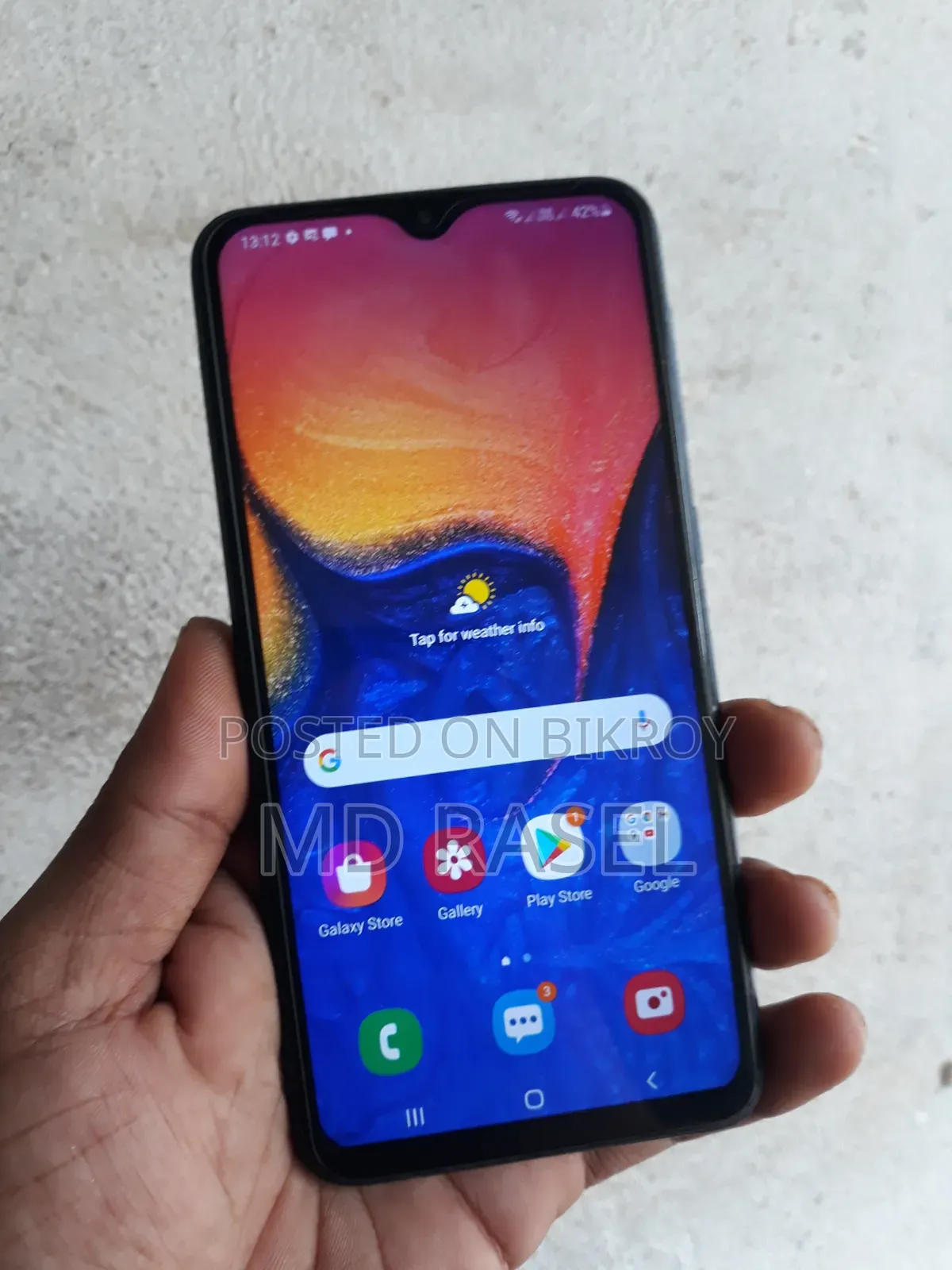 Samsung A10 32 GB Blue