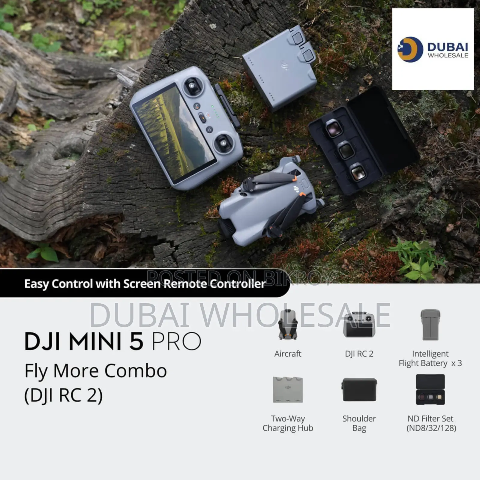 Dji Mini 5 Pro Fly More Combo Plus With Rc2