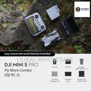 Dji Mini 5 Pro Fly More Combo Plus With Rc2