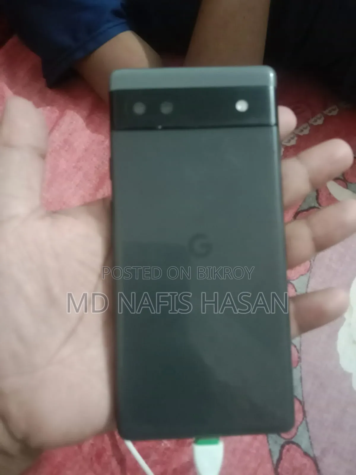 গুগল পিক্সেল ৬এ ১২৮ জিবি ব্ল্যাক