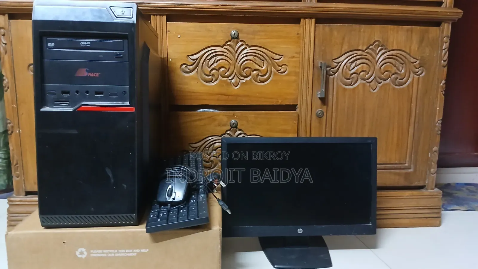 Desktop Computer Asus 4GB Intel Pentium HDD 1T
