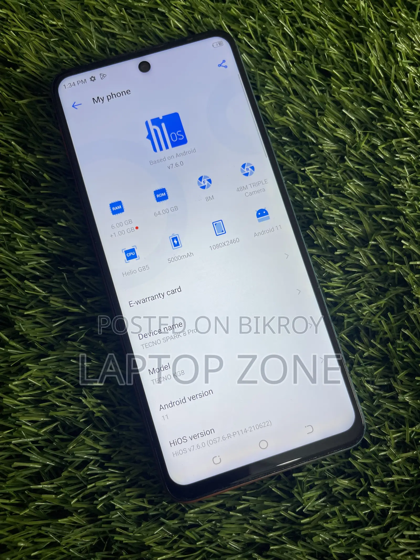 Tecno Spark 8 Pro 128 GB Bronze