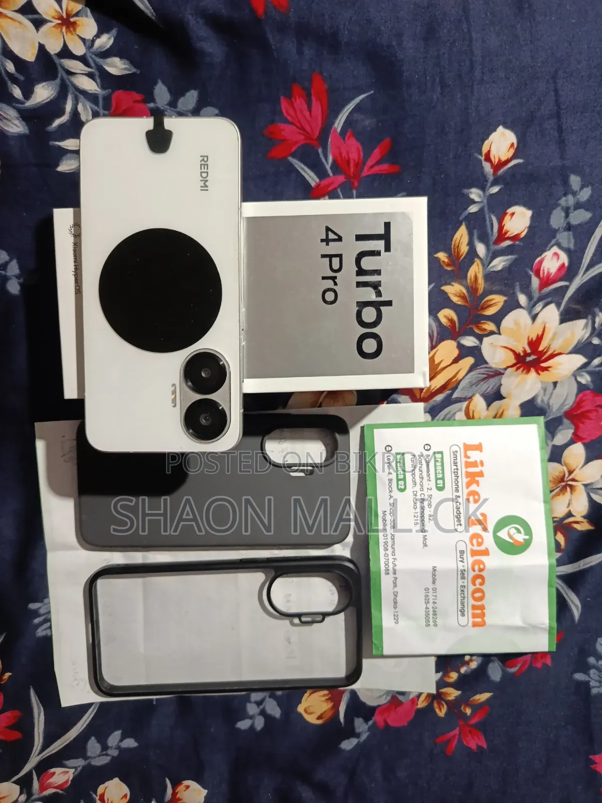 Xiaomi Redmi Turbo 4 Pro 256 GB White