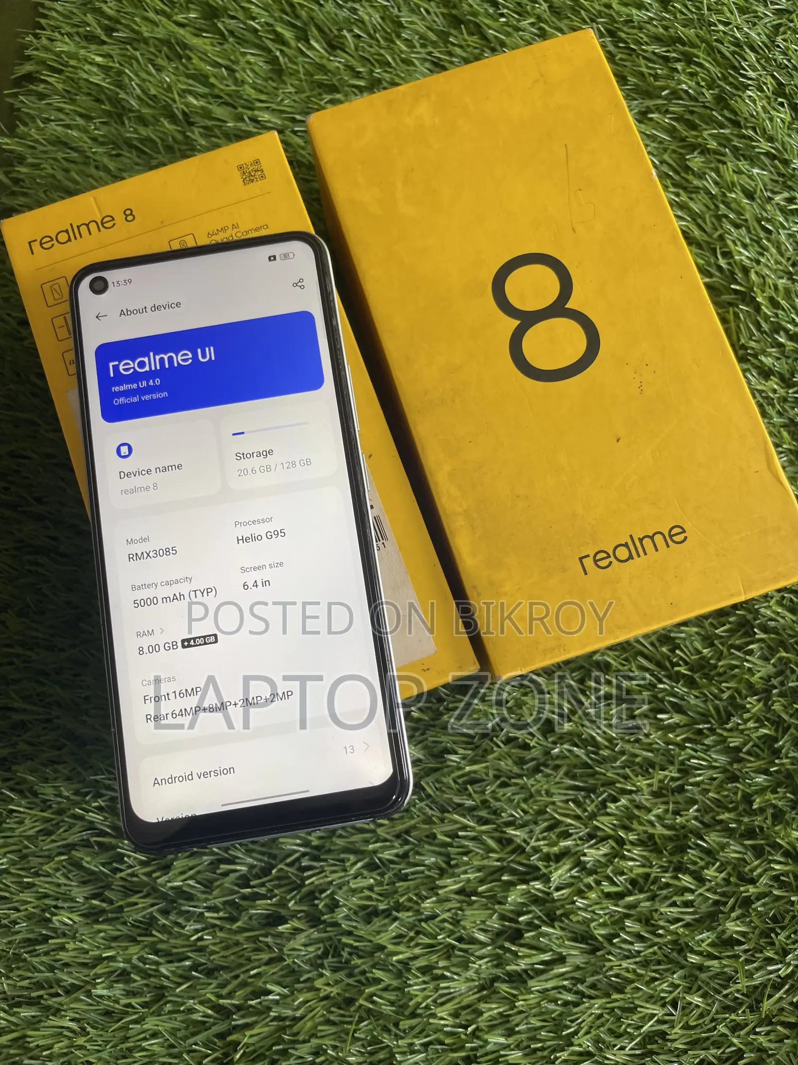Realme 8 5G 128 GB Silver