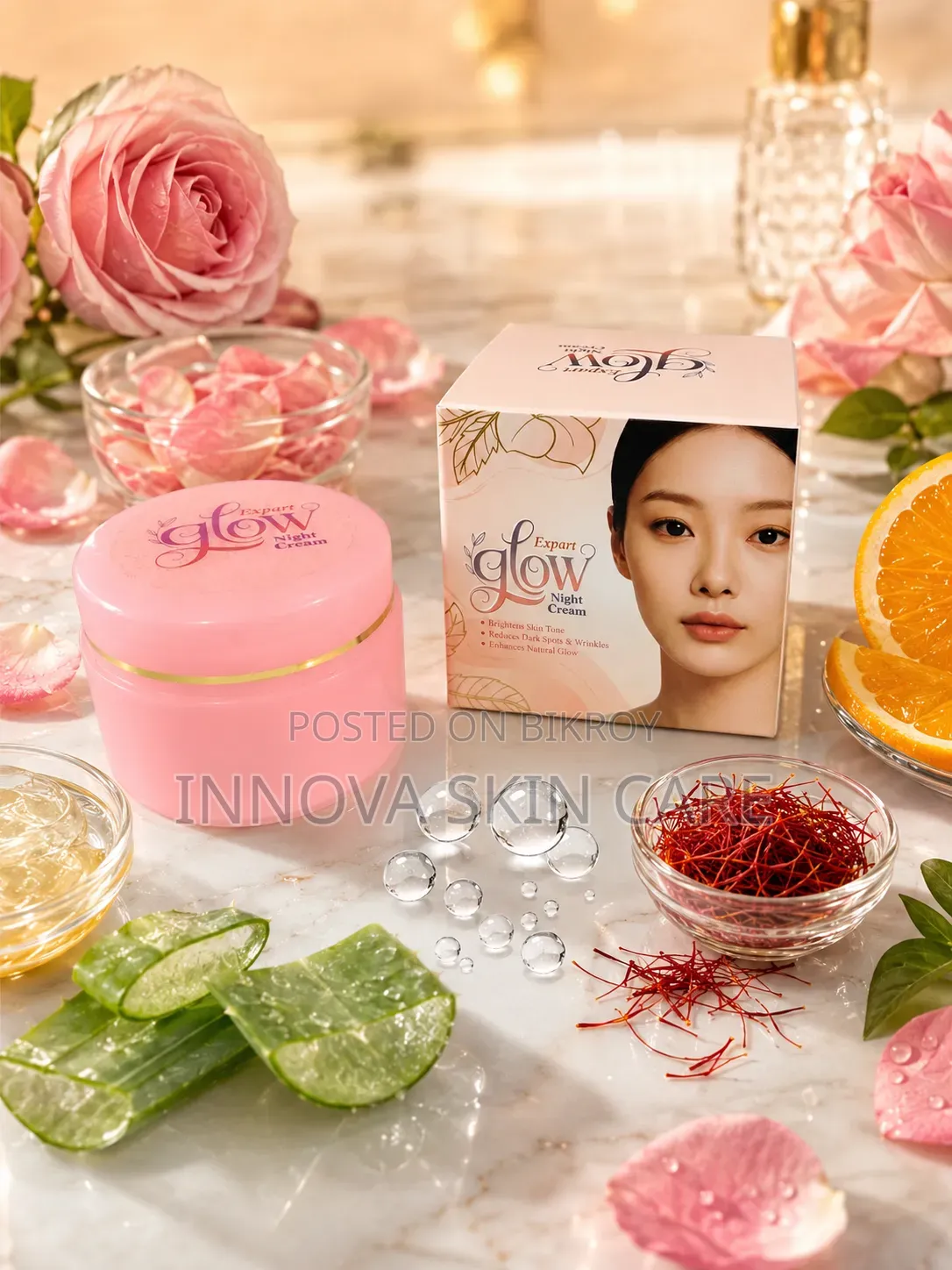 Glow Expert Night Cream 20g | Premium Night Cream | Original Product