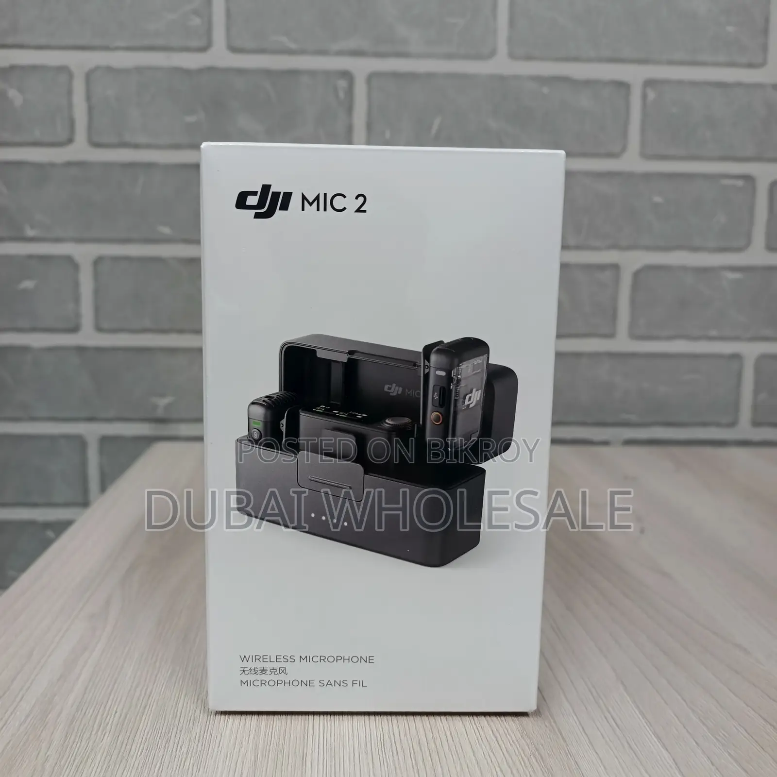 Dji Mic 2 for 2 Person Compact Digital Wireless Microphone