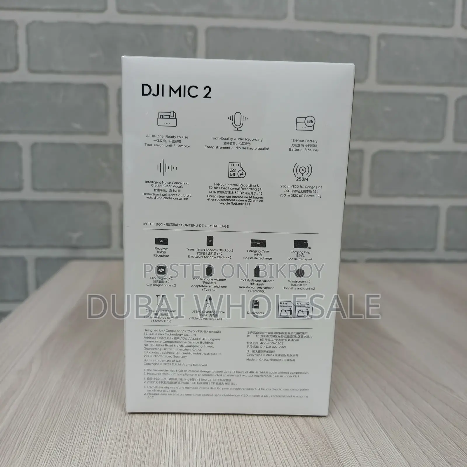 Dji Mic 2 for 2 Person Compact Digital Wireless Microphone