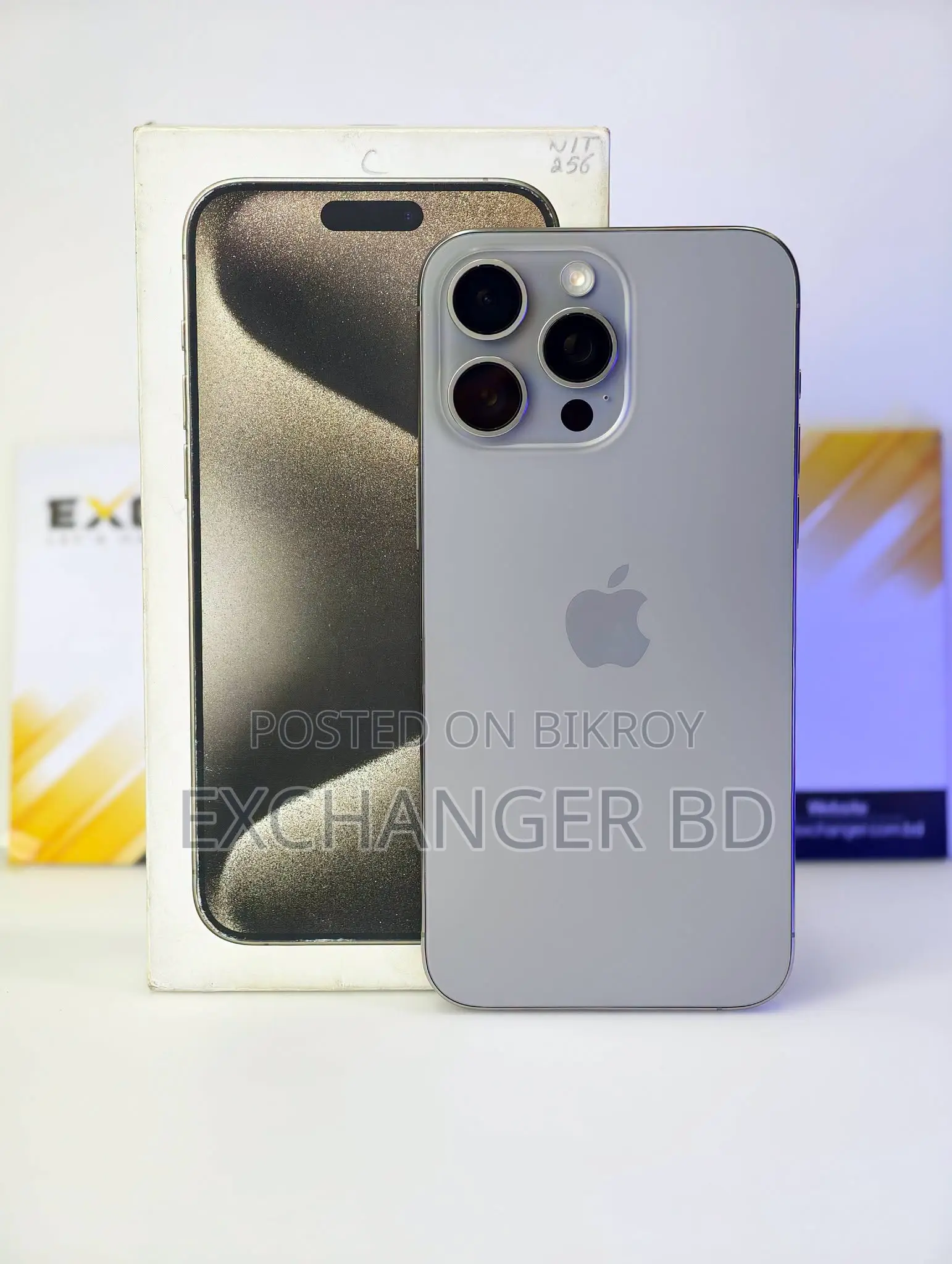 অ্যাপল আইফোন ১৫ প্রো ম্যাক্স ২৫৬ জিবি গ্রে