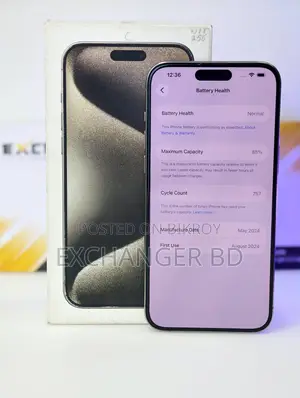 অ্যাপল আইফোন ১৫ প্রো ম্যাক্স ২৫৬ জিবি গ্রে