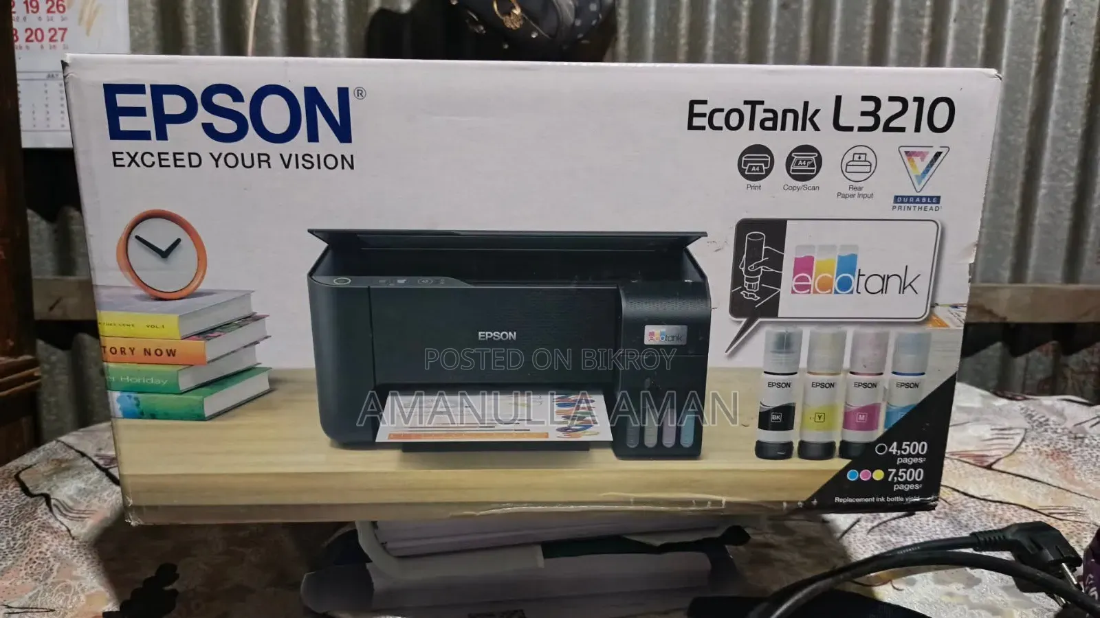 Epson EcoTank L3210 Printer