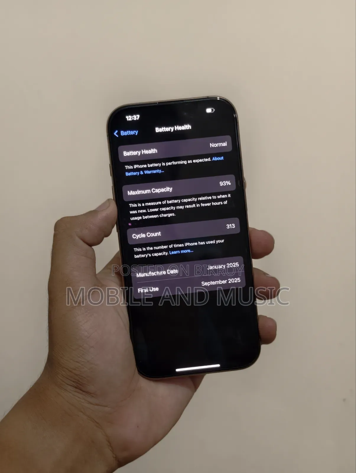 অ্যাপল আইফোন ১৬ প্রো ১২৮ জিবি গোল্ড
