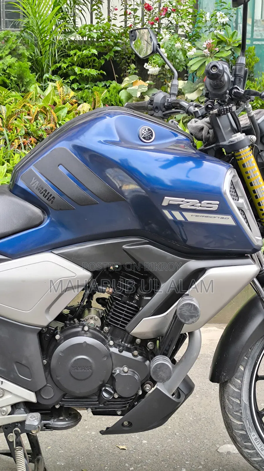 Yamaha FZS V3 2023 Blue