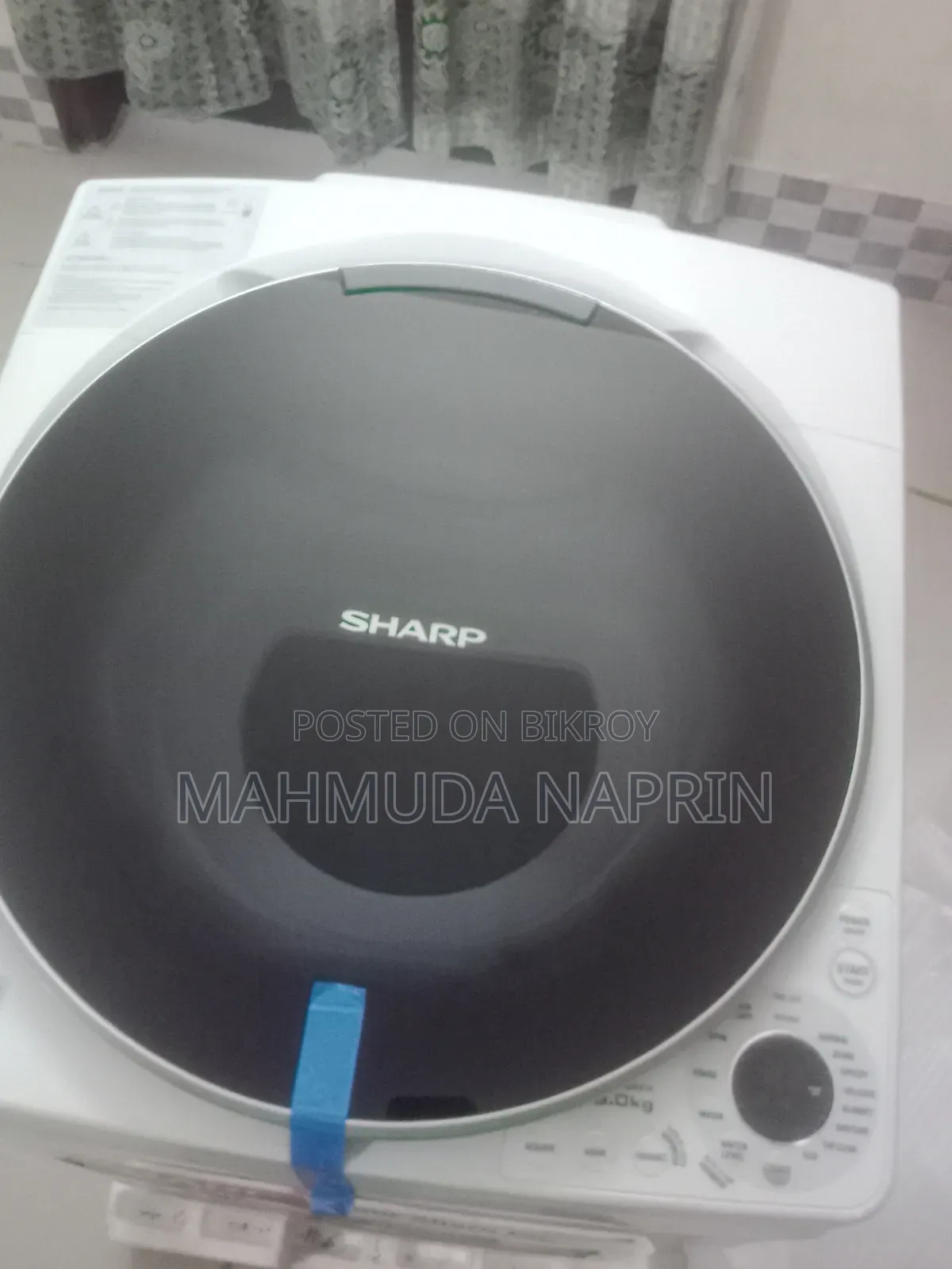 The washing machine has not been used for a single day, it is completely new