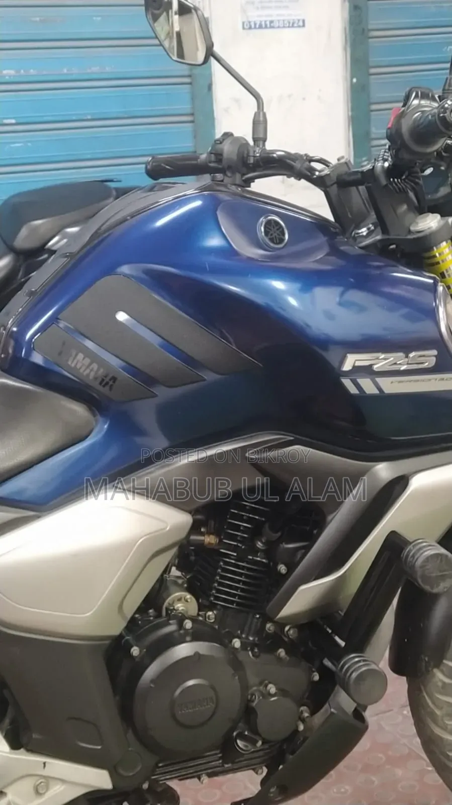 Yamaha FZS V3 2023 Blue