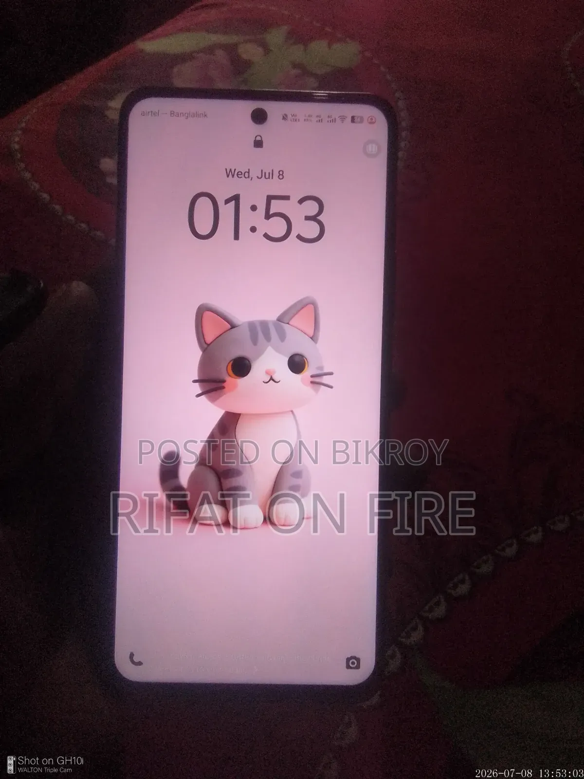 Vivo iQOO Z10x 256 GB Blue