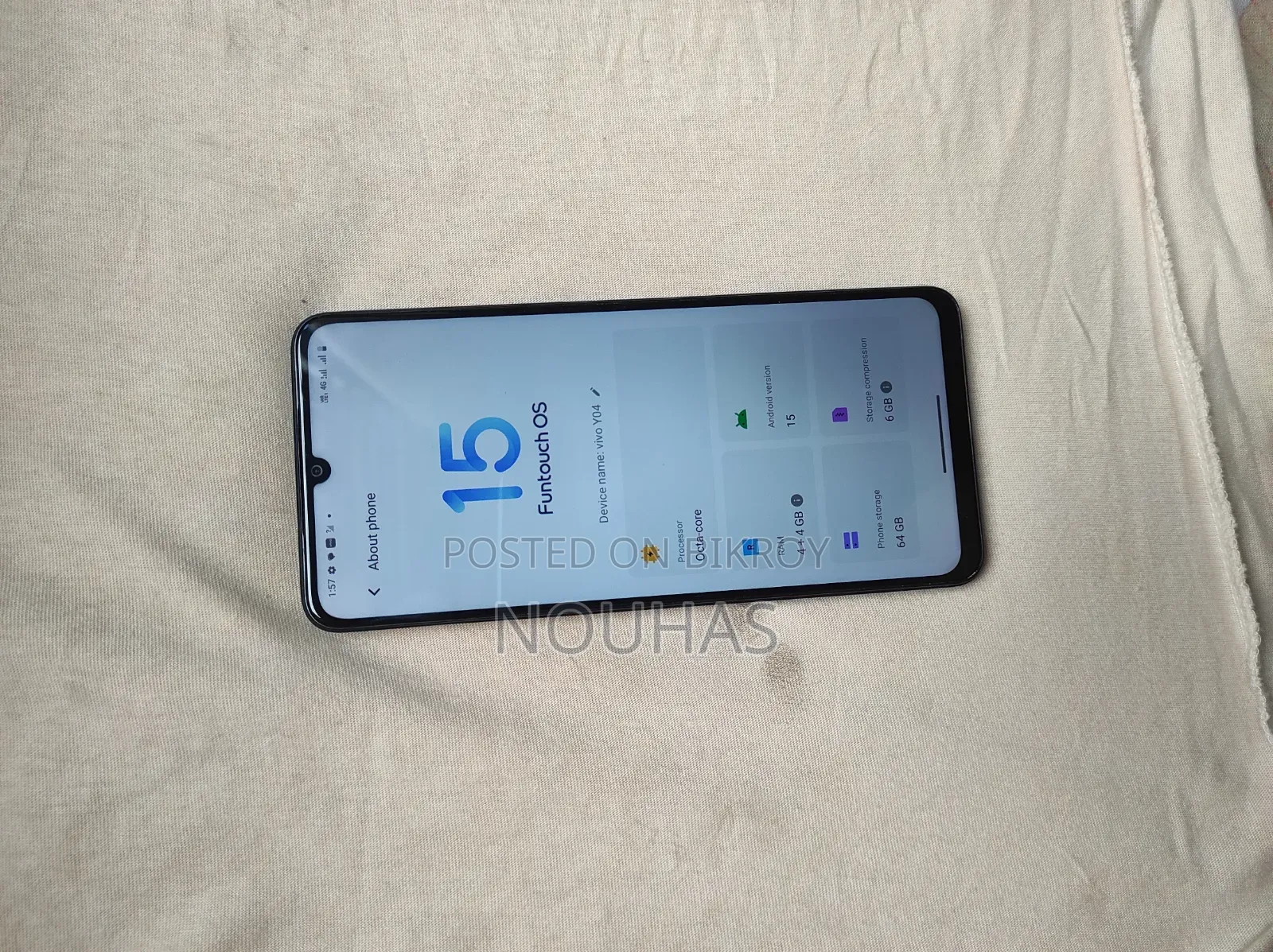 Vivo Y04 64 GB Green