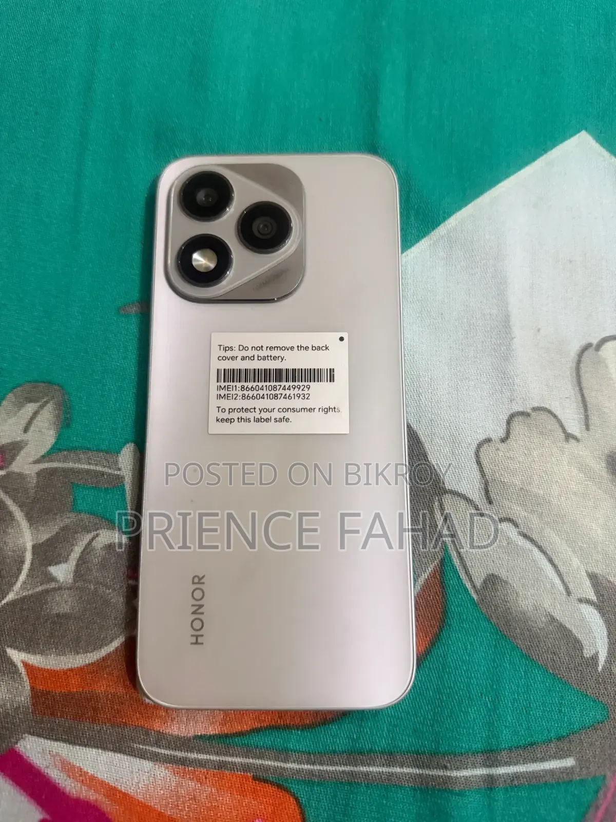 Honor 400 Lite 256 GB Silver