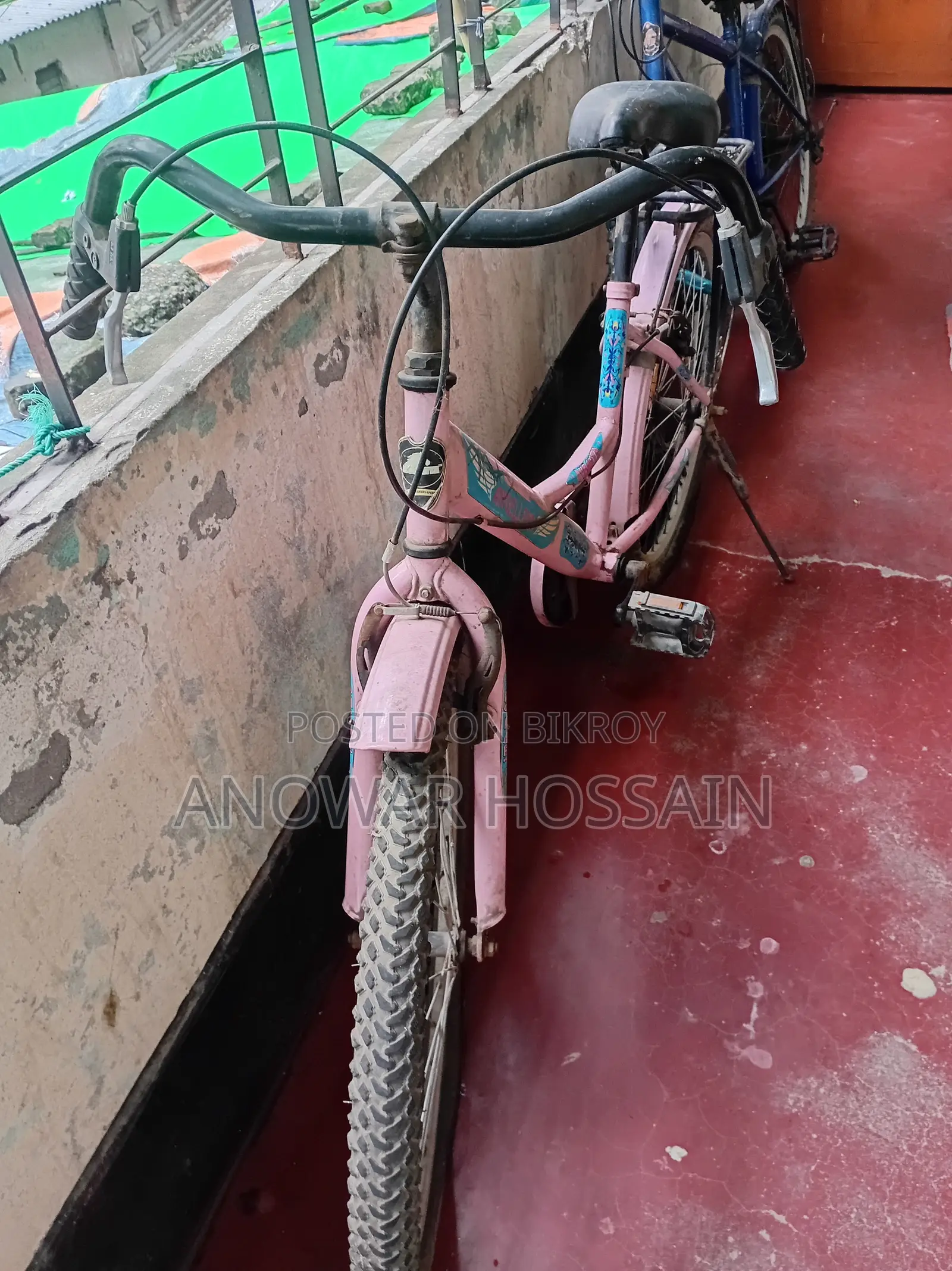 দুরন্ত ২৪ ইঞ্চি পিঙ্ক বাইসাইকেল