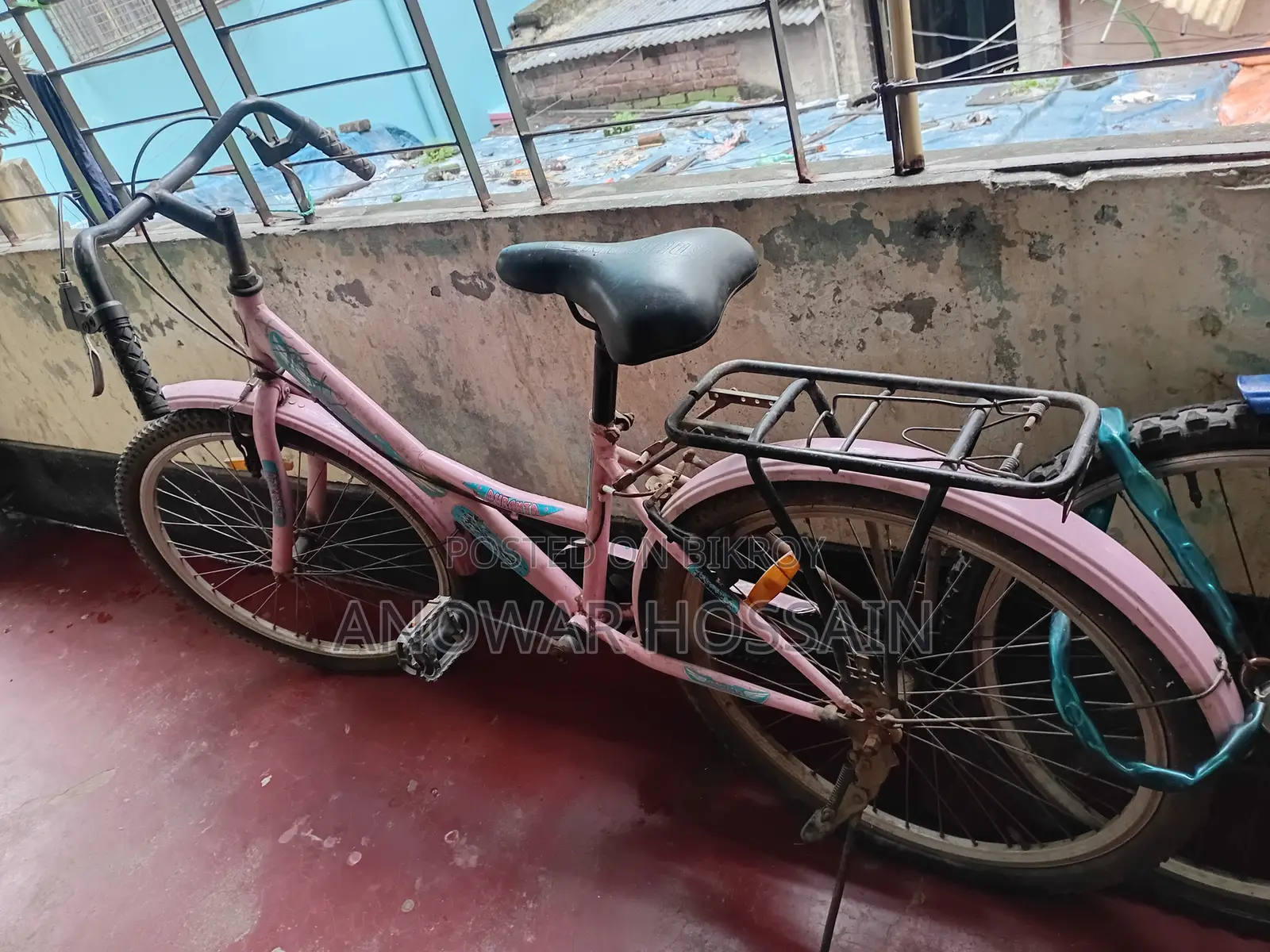 দুরন্ত ২৪ ইঞ্চি পিঙ্ক বাইসাইকেল
