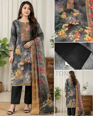 Embroidered Three-Piece Set