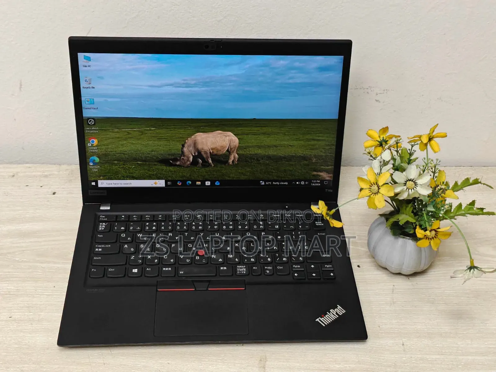 Laptop Lenovo ThinkPad T14s Gen 2 16GB Intel Core i7 SSD 256GB