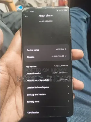 Xiaomi Mi 11 Ultra 256 GB Blue