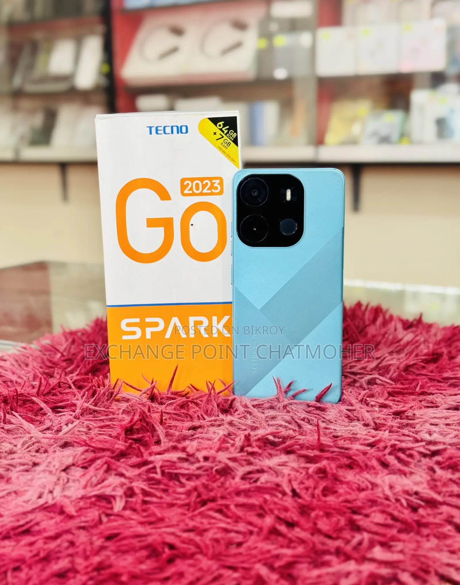 Tecno Spark Go 64 GB Blue
