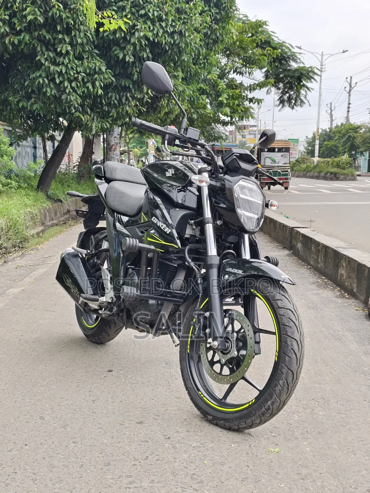New Suzuki Gixxer Fi ABS 2026 Black