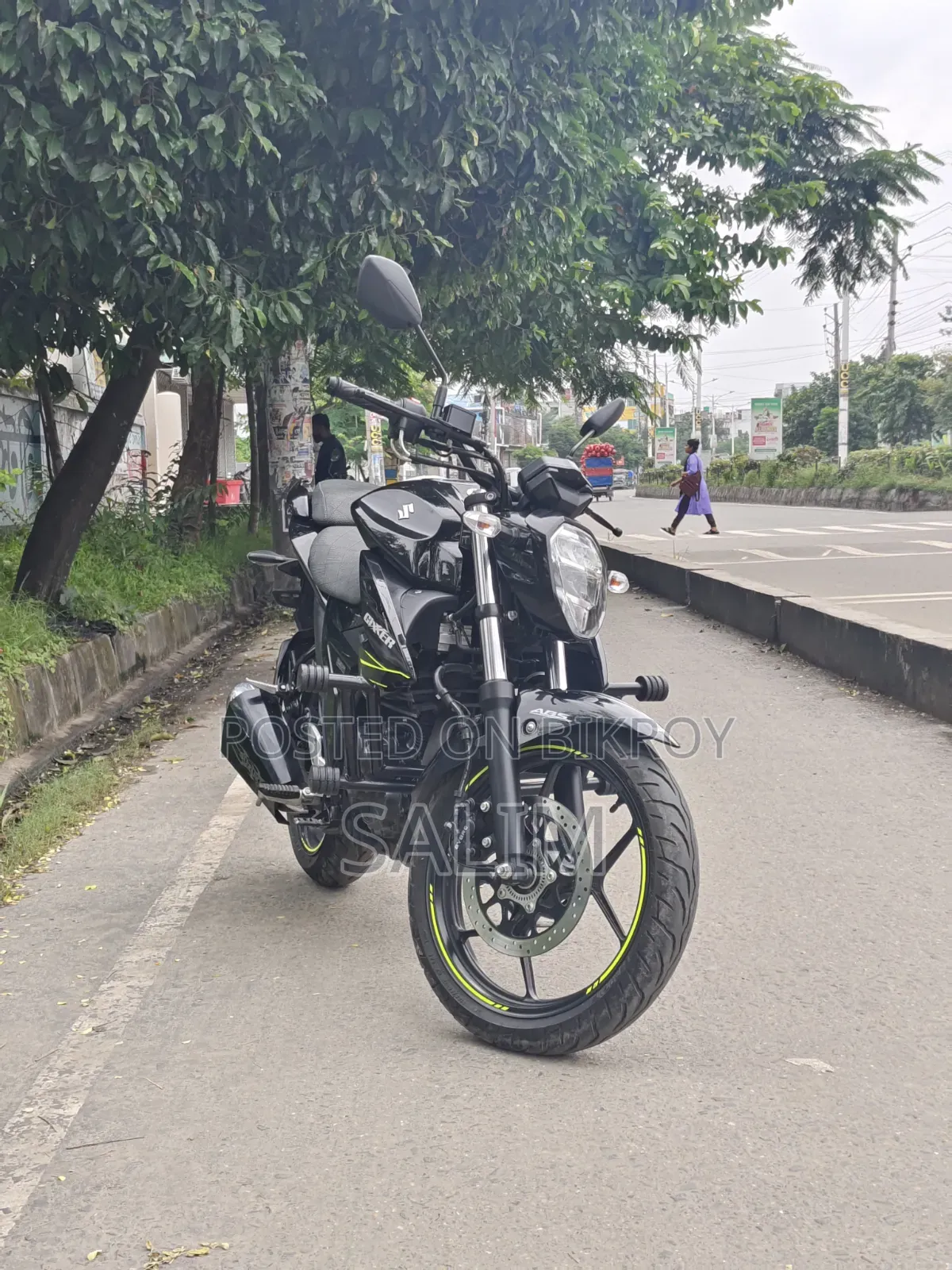 New Suzuki Gixxer Fi ABS 2026 Black