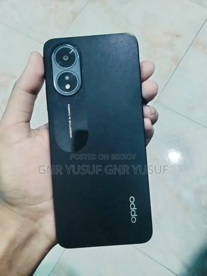 ওপ্পো এ১৮ ১২৮ জিবি ব্ল্যাক