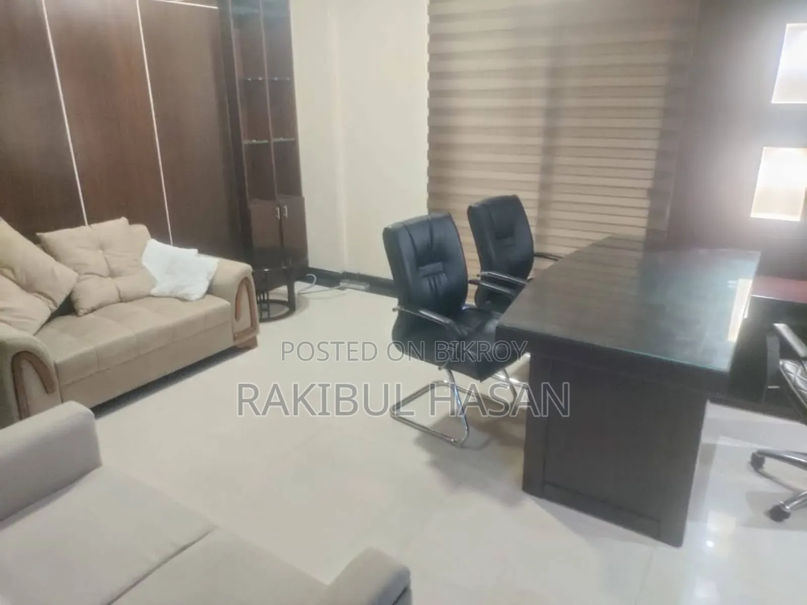 বনানীতে ৩৩০০ বর্গফুটের সম্পূর্ণ ফার্নিশড অফিস ভাড়া হবে