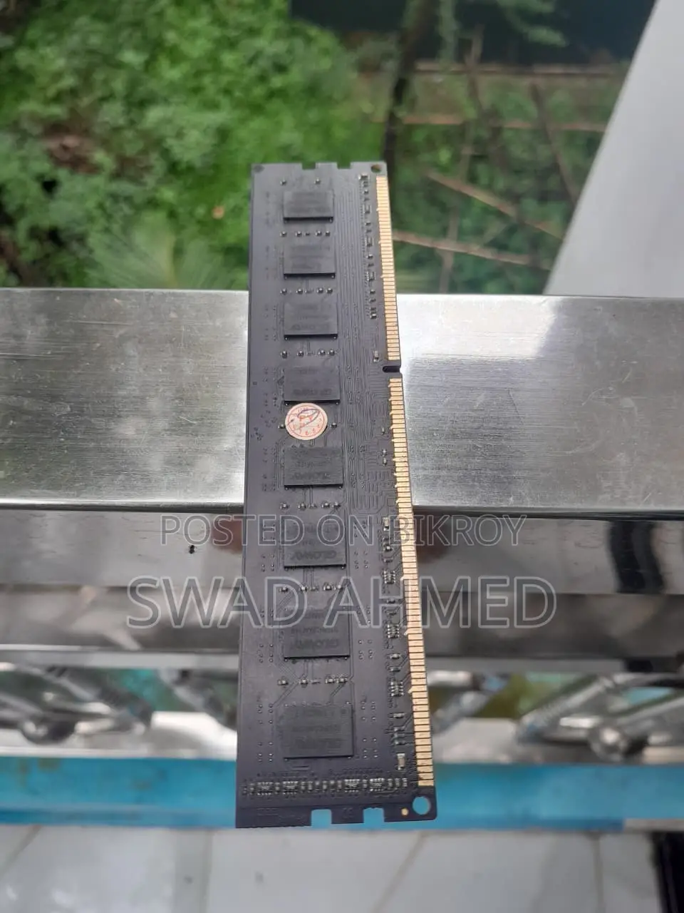 4GB DDR3 RAM (Adata, Sticker Removed)