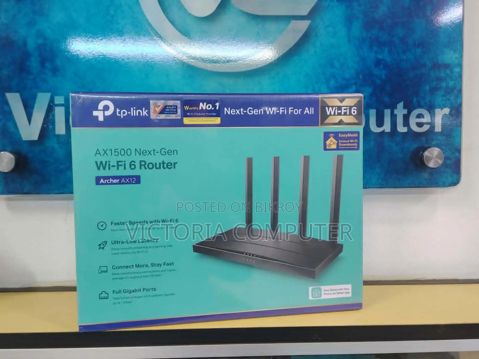 TP-Link Archer AX12 AX1500 Dual-Band Wi-Fi Router