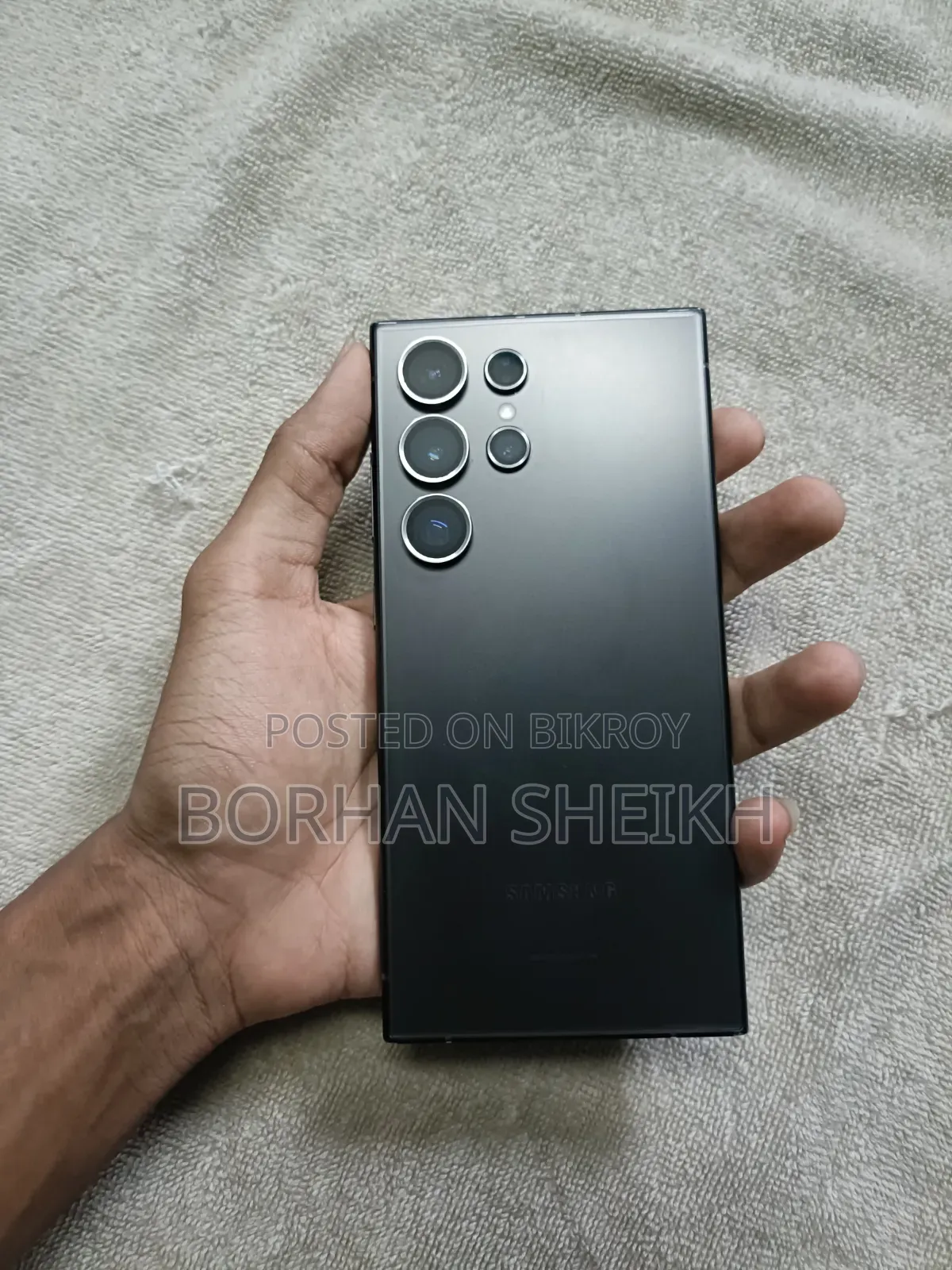 নতুন স্যামসাং গ্যালাক্সি এস২৪ আল্ট্রা ২৫৬ জিবি কালো