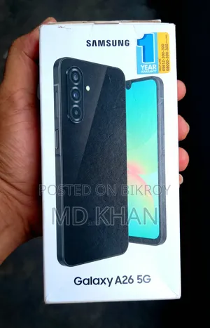 New Samsung Galaxy A26 128 GB Black