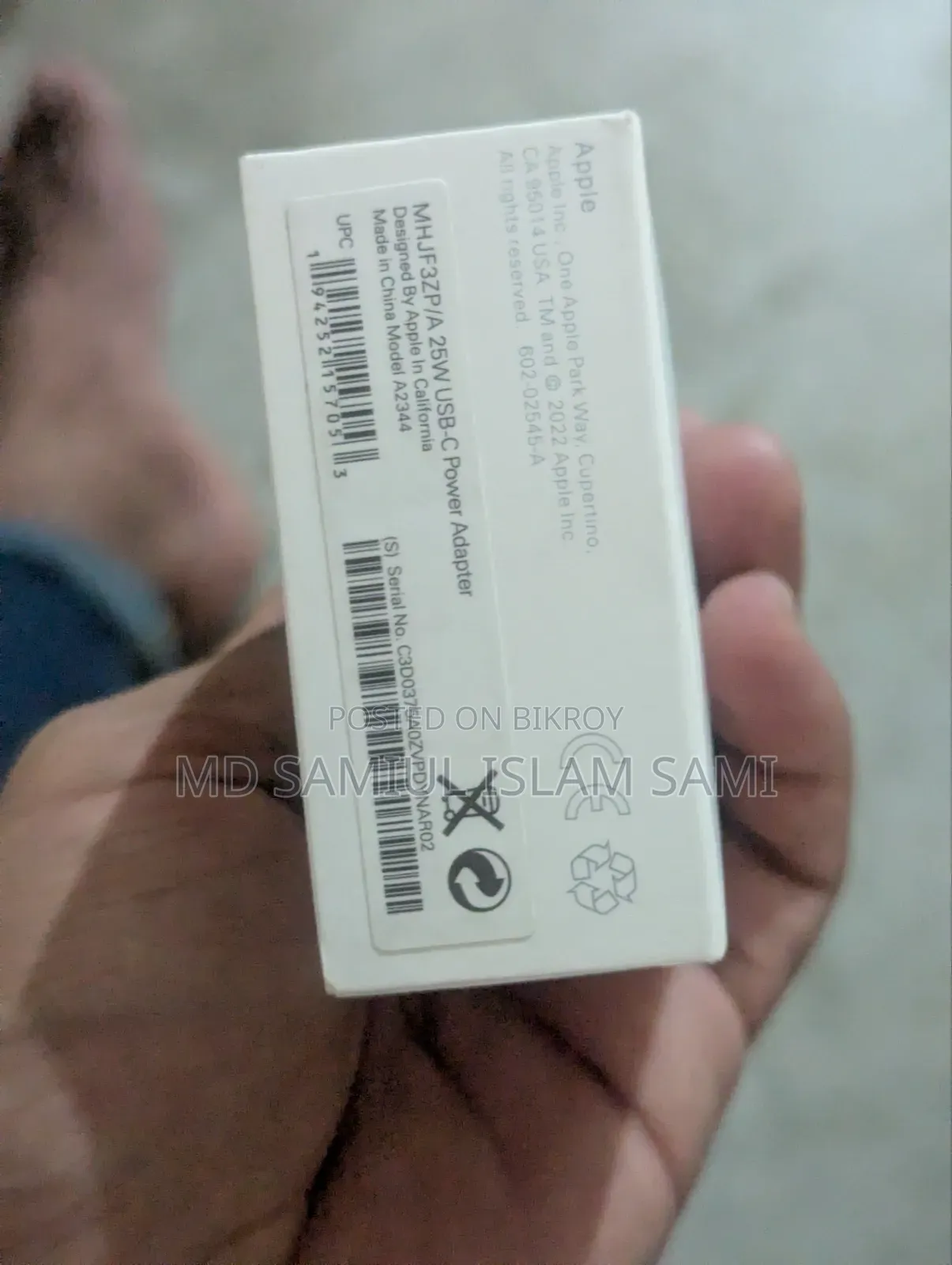 Apple 25w Power Adapter