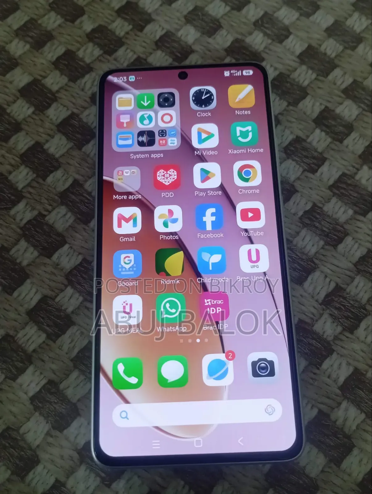 New Xiaomi Redmi Turbo 4 256 GB Gray
