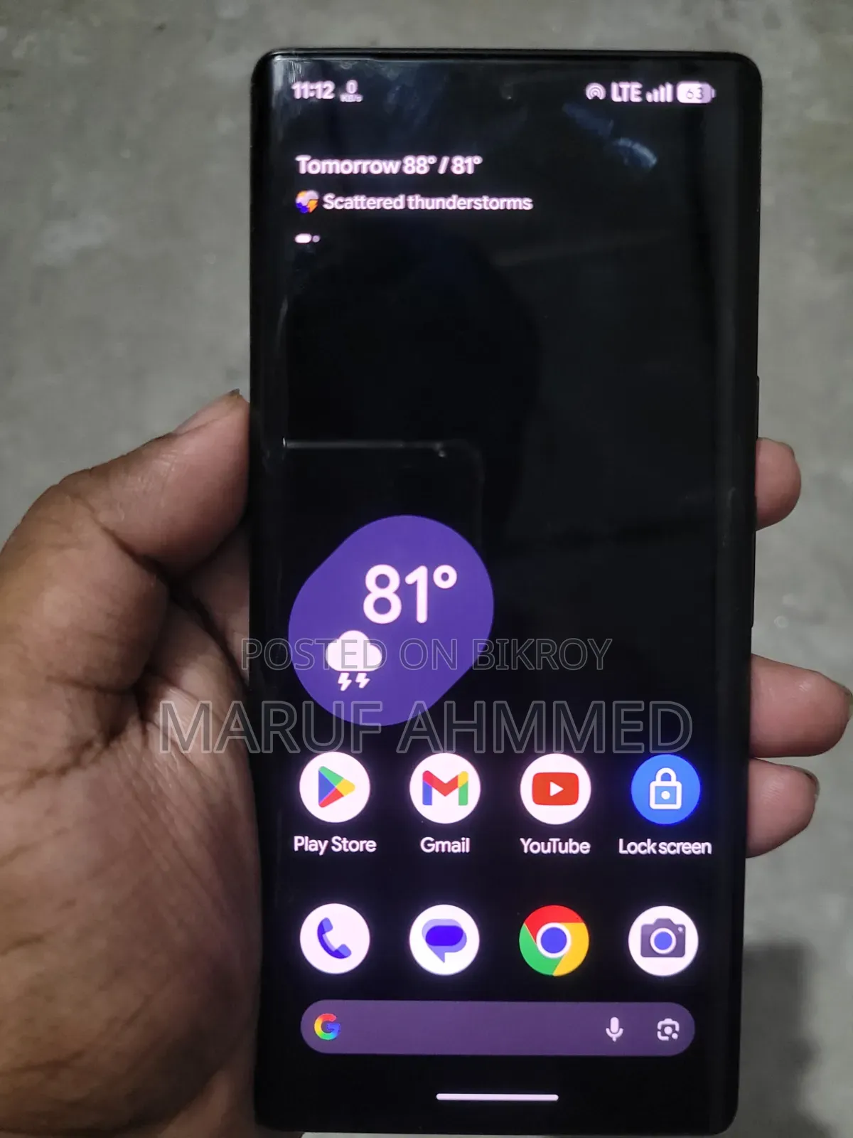 Google Pixel 6 Pro 128 GB Black