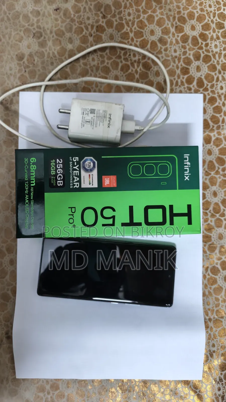 Infinix Hot 50 Pro+ 4G 256 GB Silver