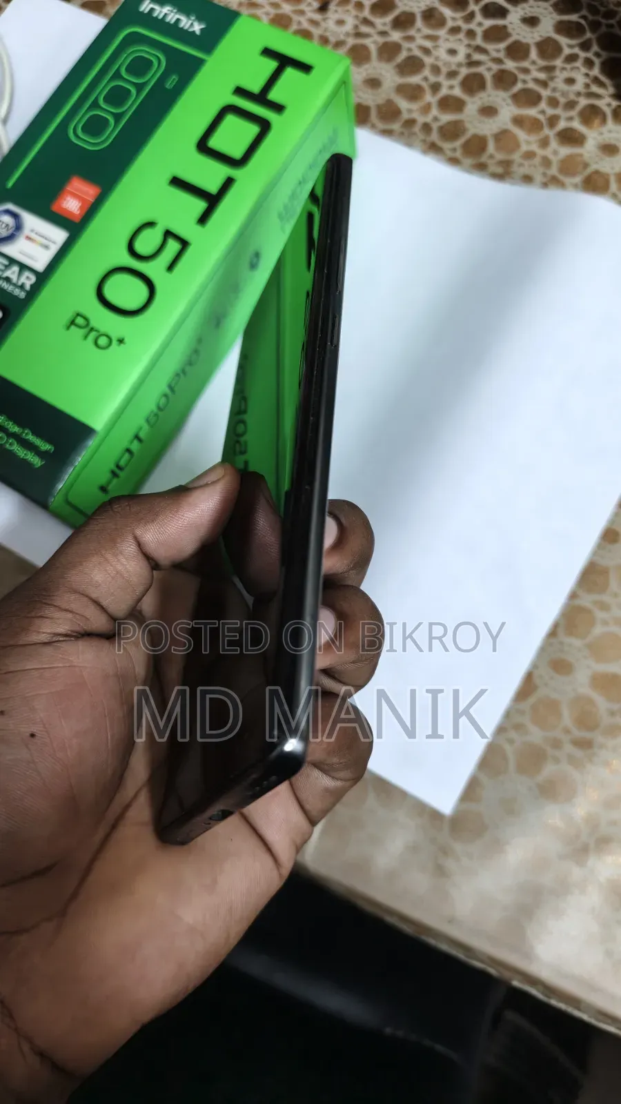 Infinix Hot 50 Pro+ 4G 256 GB Silver