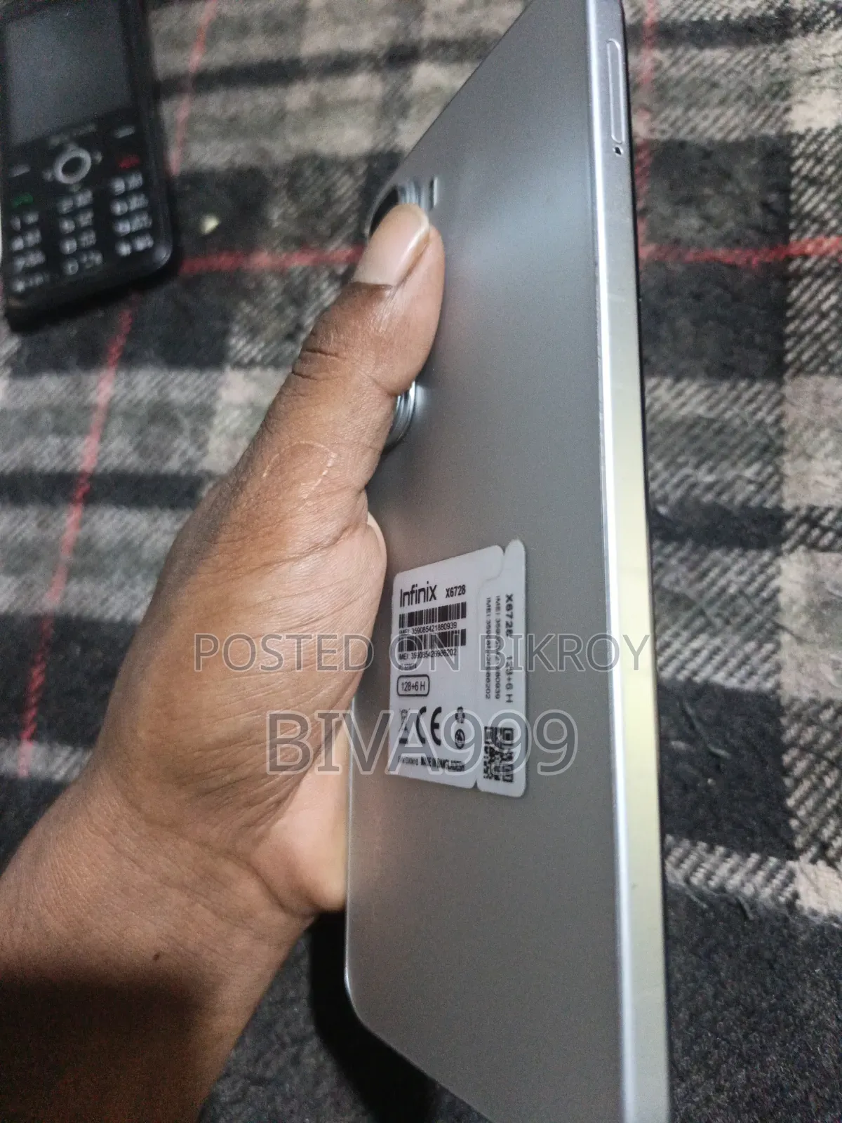Infinix Hot 60i 128 GB Gray