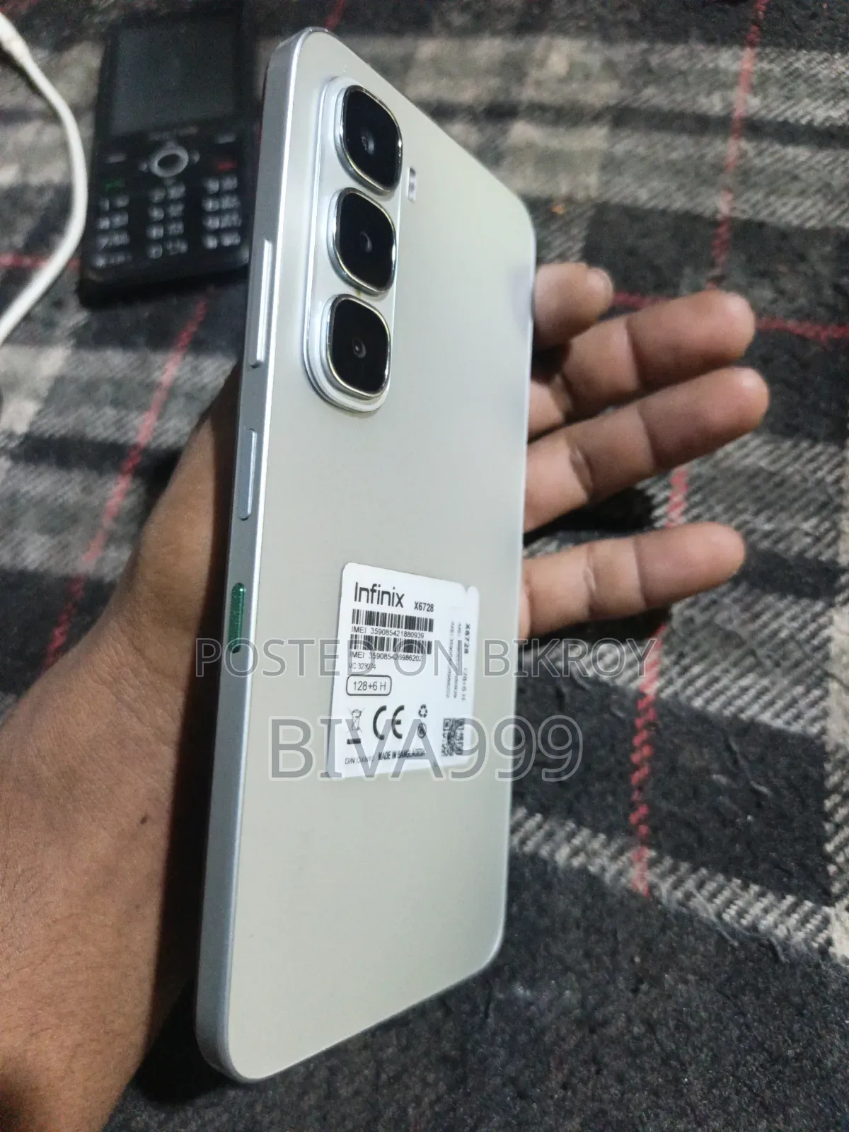 Infinix Hot 60i 128 GB Gray