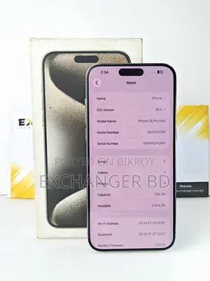 Apple iPhone 15 Pro Max 256 GB Gray