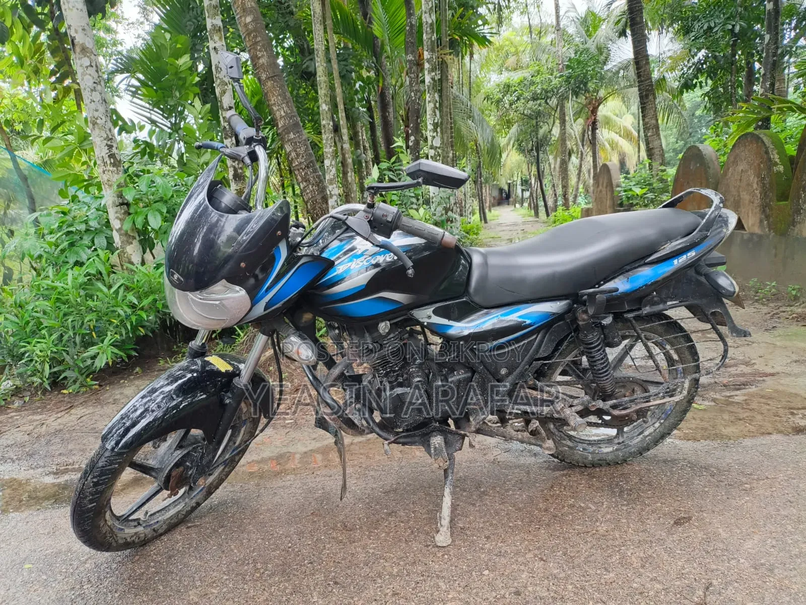 Bajaj Discover 125 2018 Blue