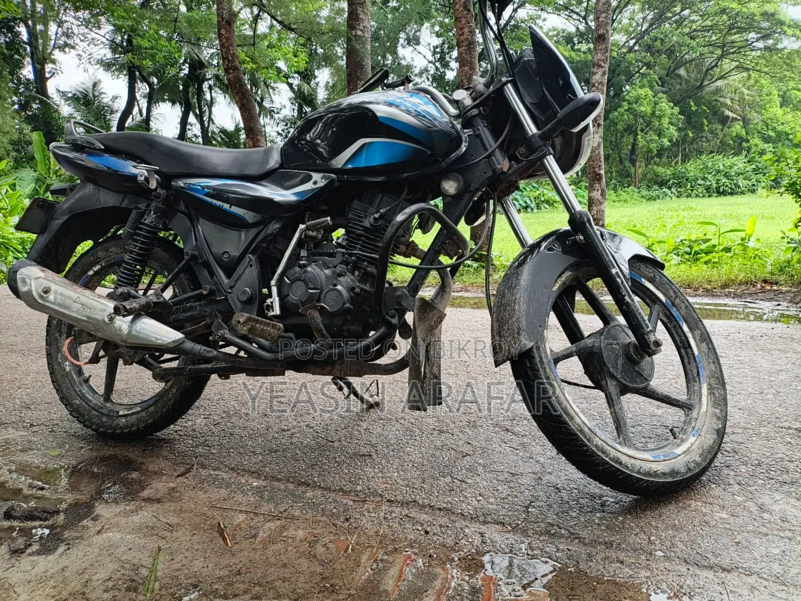 Bajaj Discover 125 2018 Blue