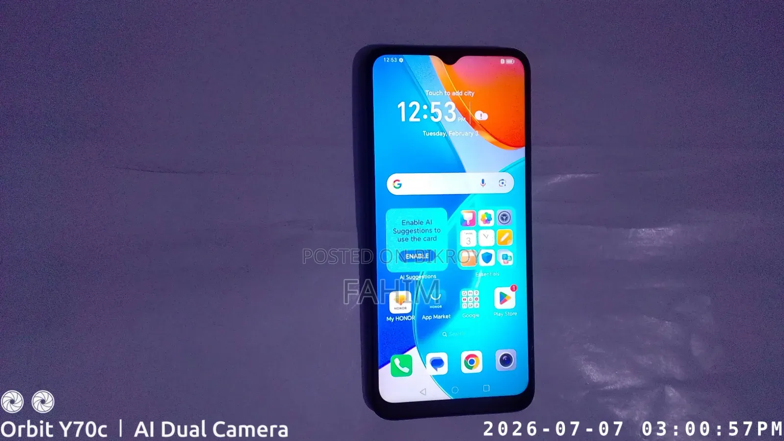 Honor X6 64 GB Blue