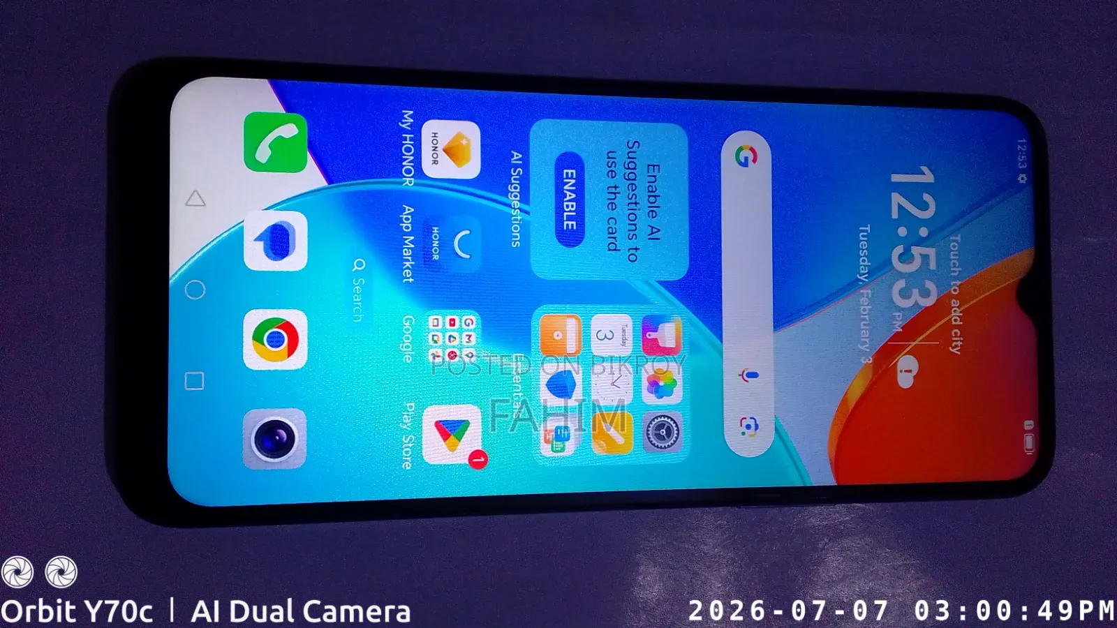 Honor X6 64 GB Blue