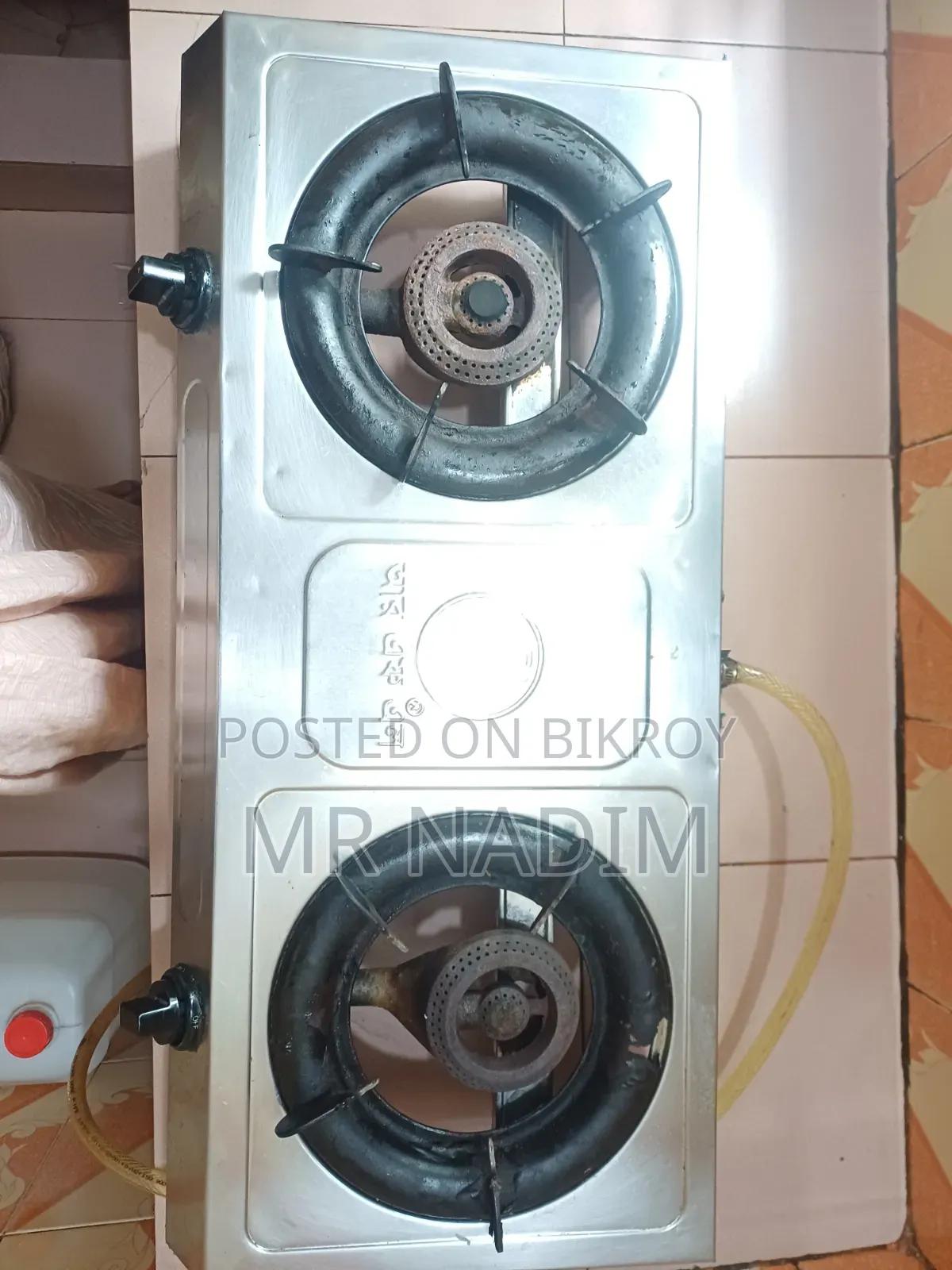 Bed, Gas Cylinder with Stove for Sale