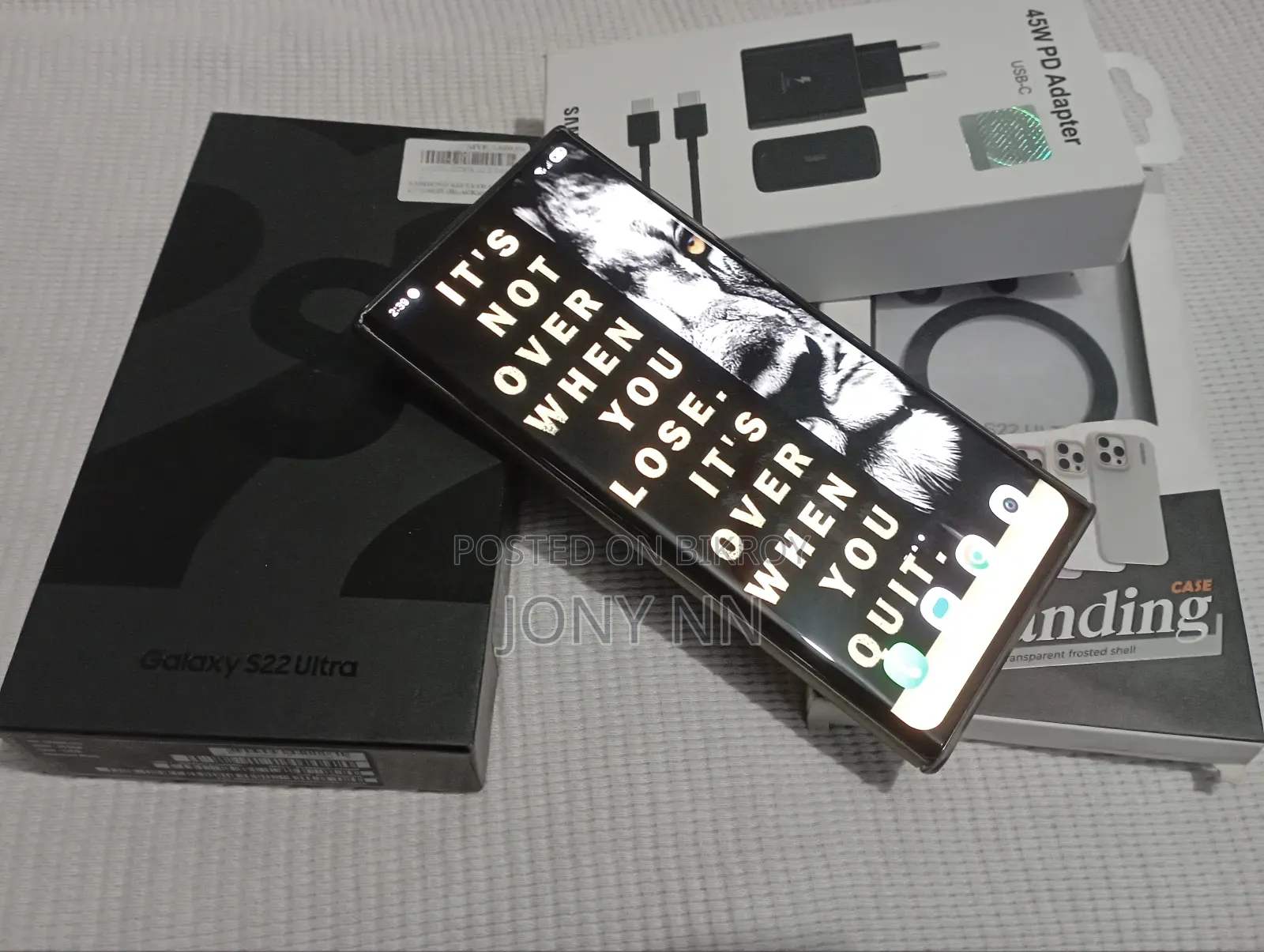 Samsung Galaxy S22 Ultra 256 GB Black