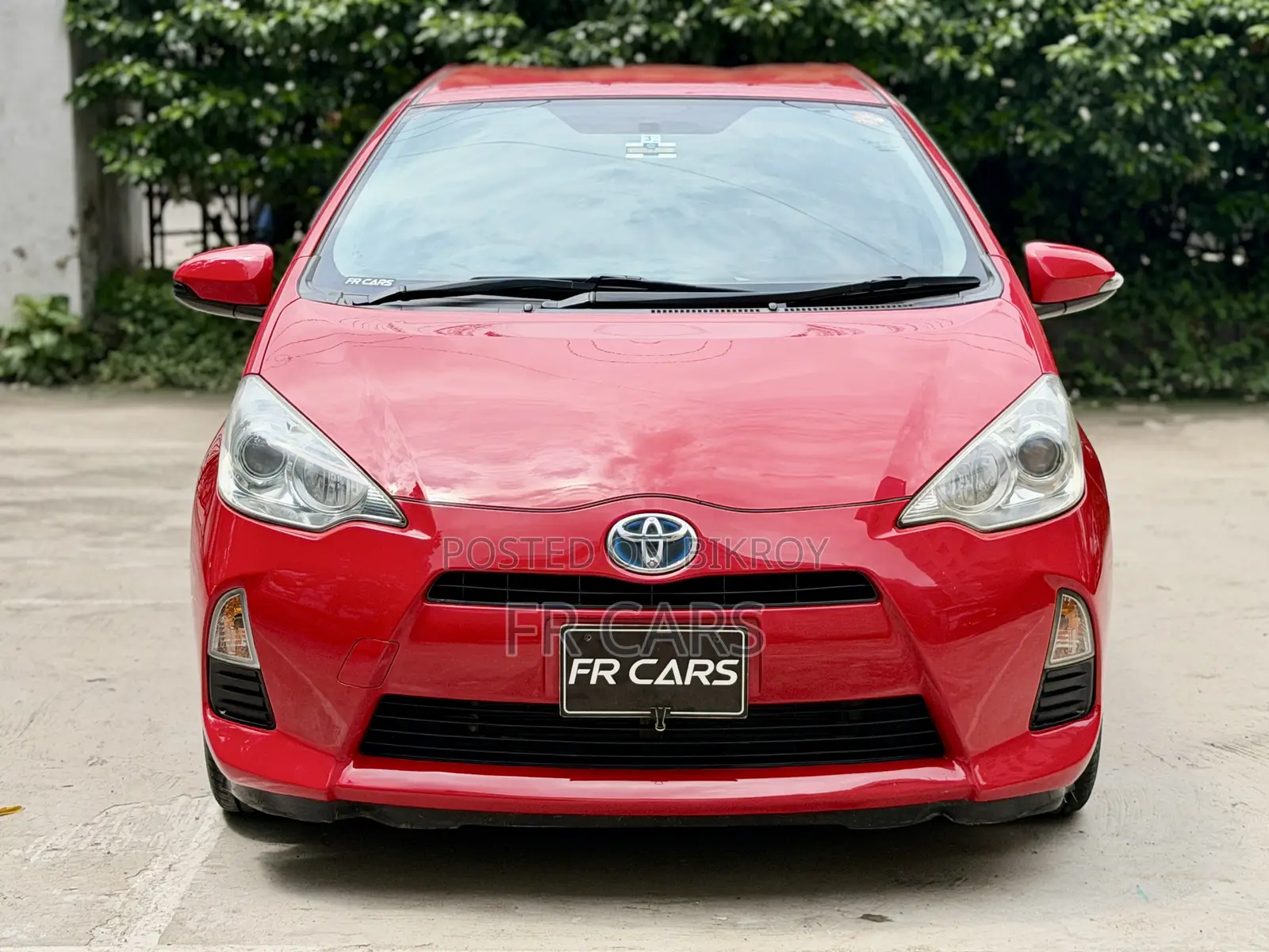 Toyota Aqua 2012 Red